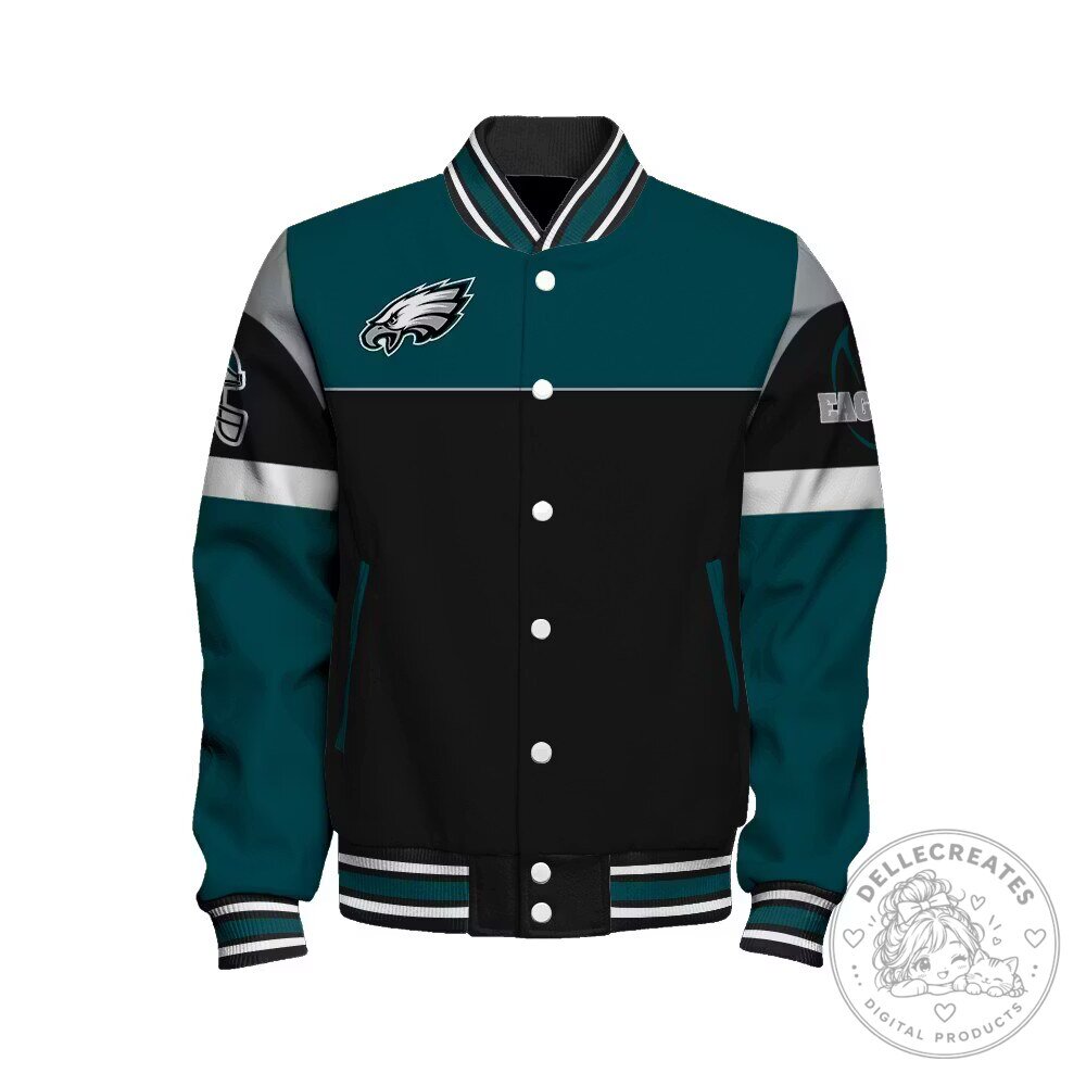 Philadelphia Eagles National Football League Varsity Jacket