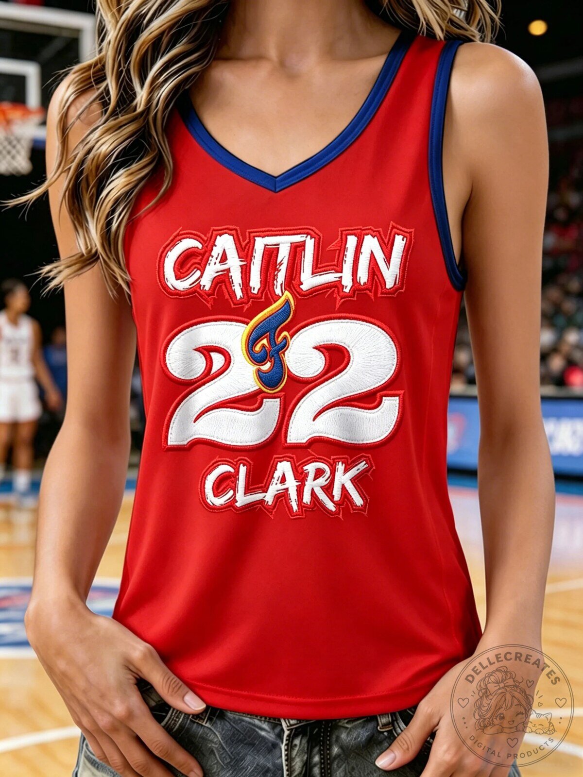 Caitlin Clark 22 US Women's Basketball Fan Tank Top 7 Caitlin Clark 22 US Women