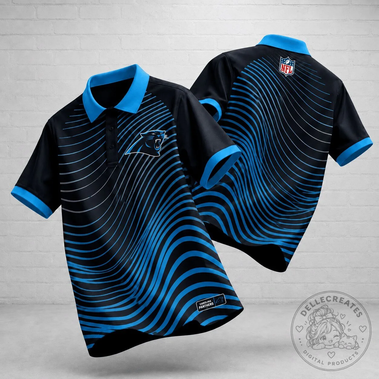 Carolina Panthers NFL Football Team Polo Shirt for Men and Women