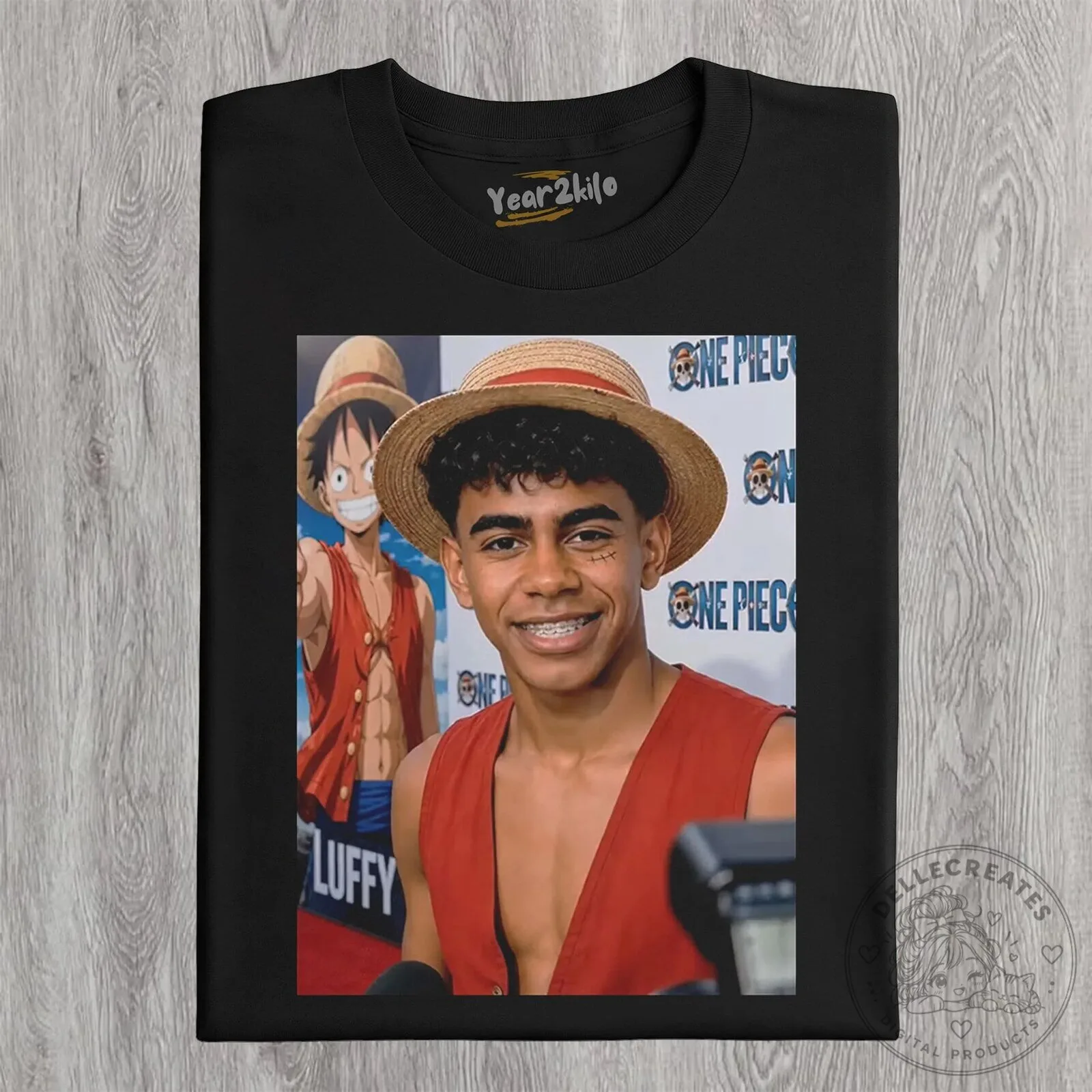 Lamine Yamal One Piece Luffy Character Graphic T-Shirt 14 Lamine Yamal One Piece Luffy Character Graphic T-Shirt
