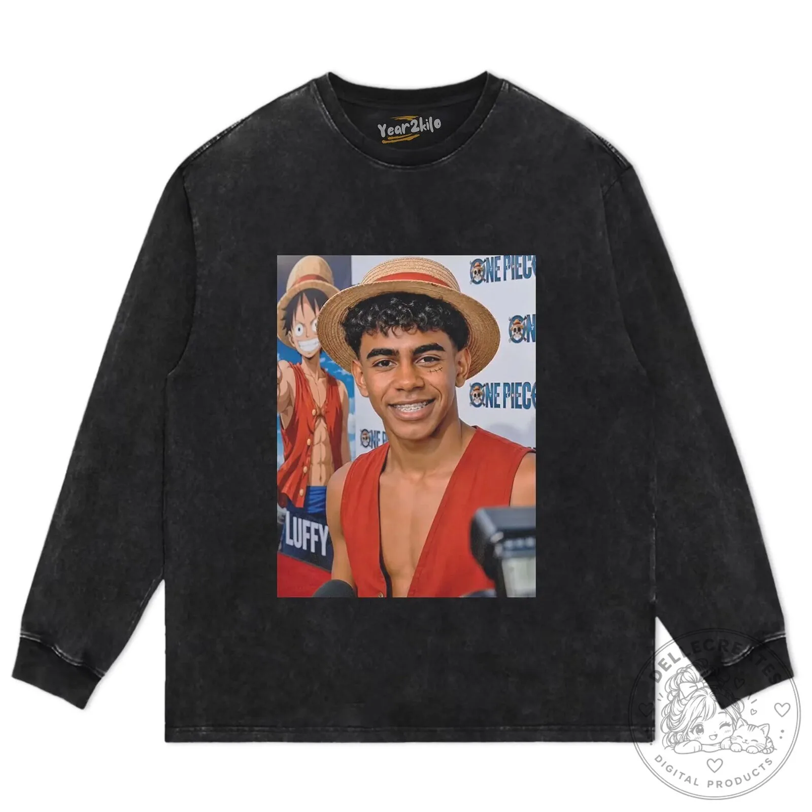 Lamine Yamal One Piece Luffy Character Graphic T-Shirt 20 Lamine Yamal One Piece Luffy Character Graphic T-Shirt