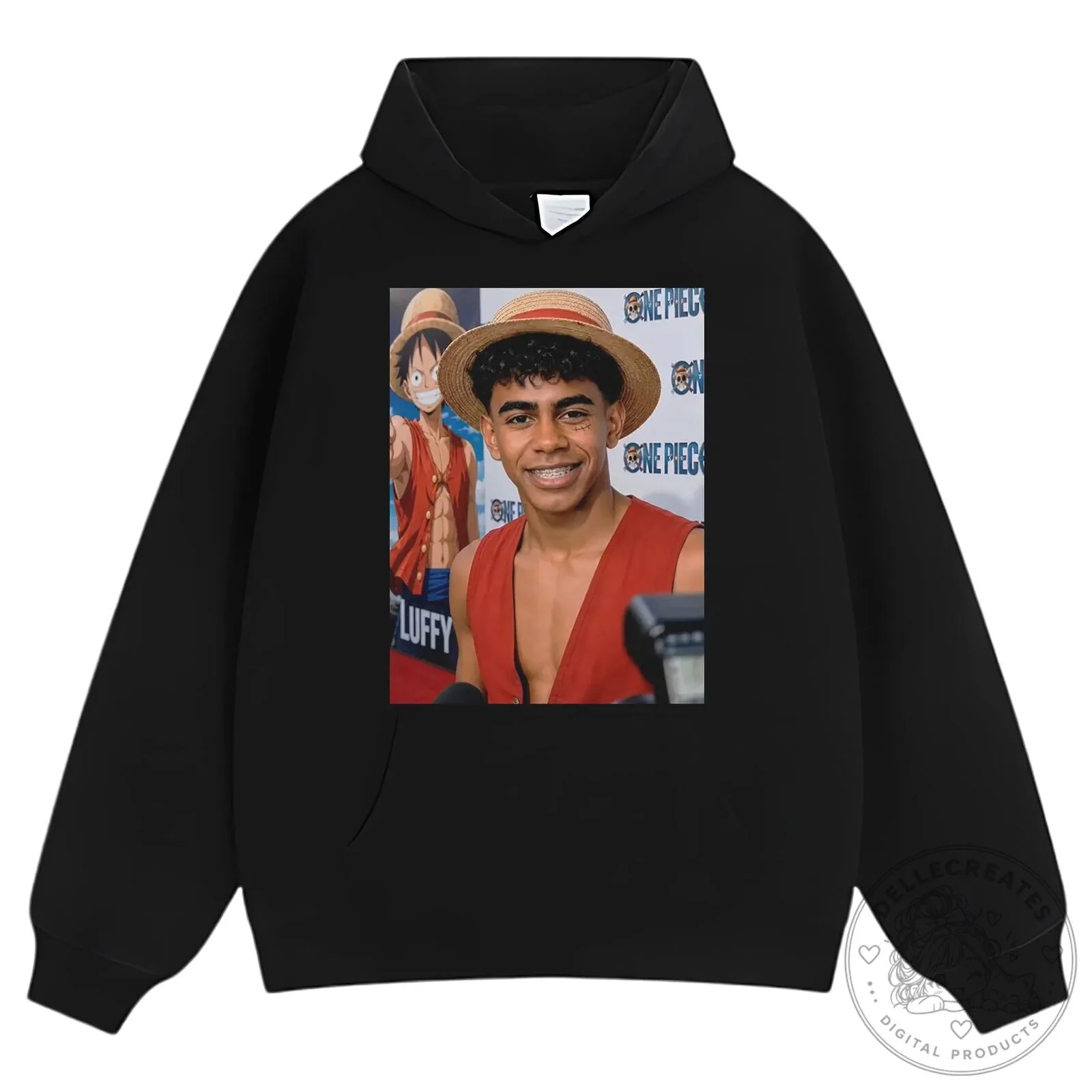 Lamine Yamal One Piece Luffy Character Graphic T-Shirt 21 Lamine Yamal One Piece Luffy Character Graphic T-Shirt
