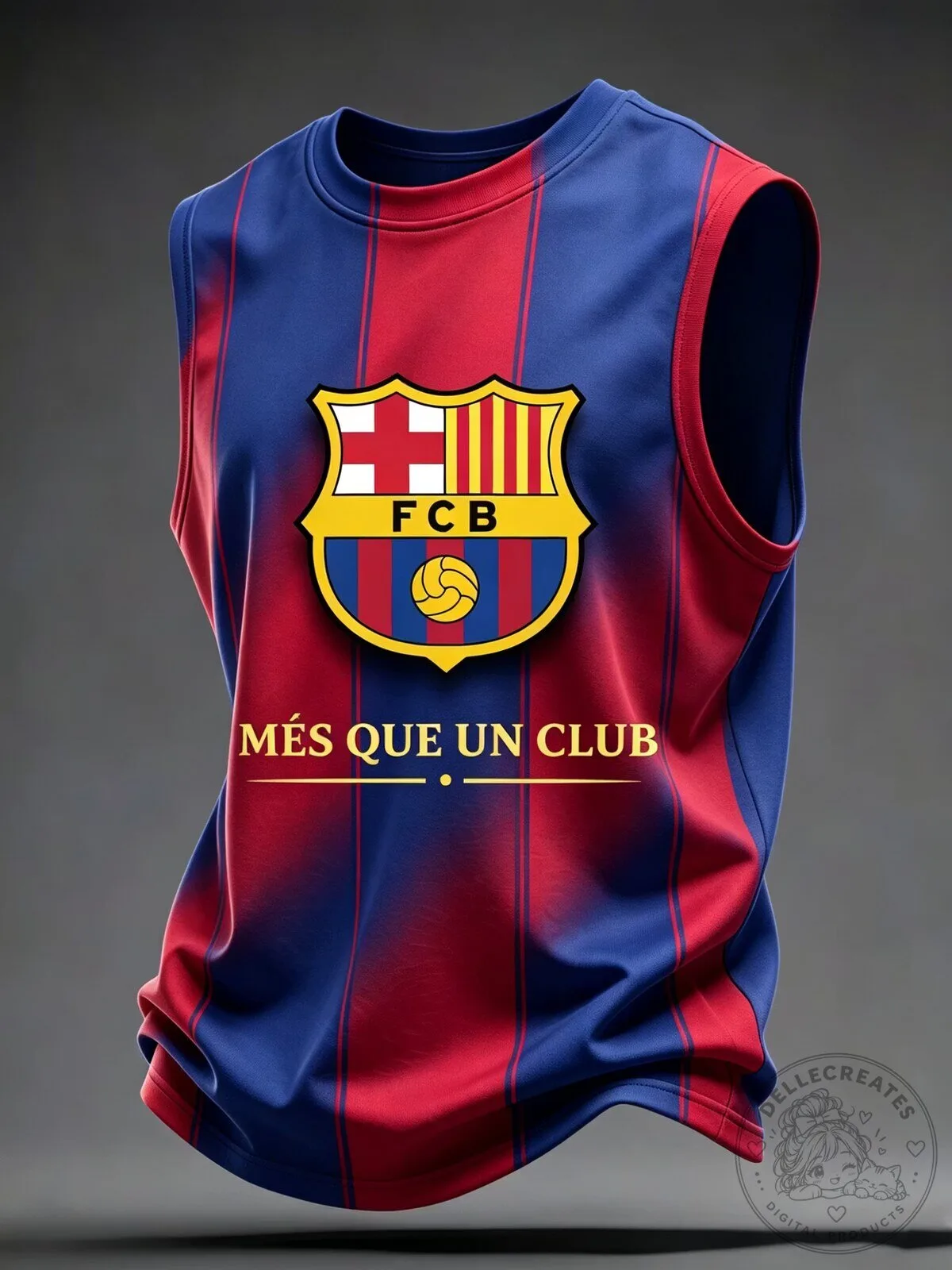 FC Barcelona Men's Football Club Sleeveless Jersey