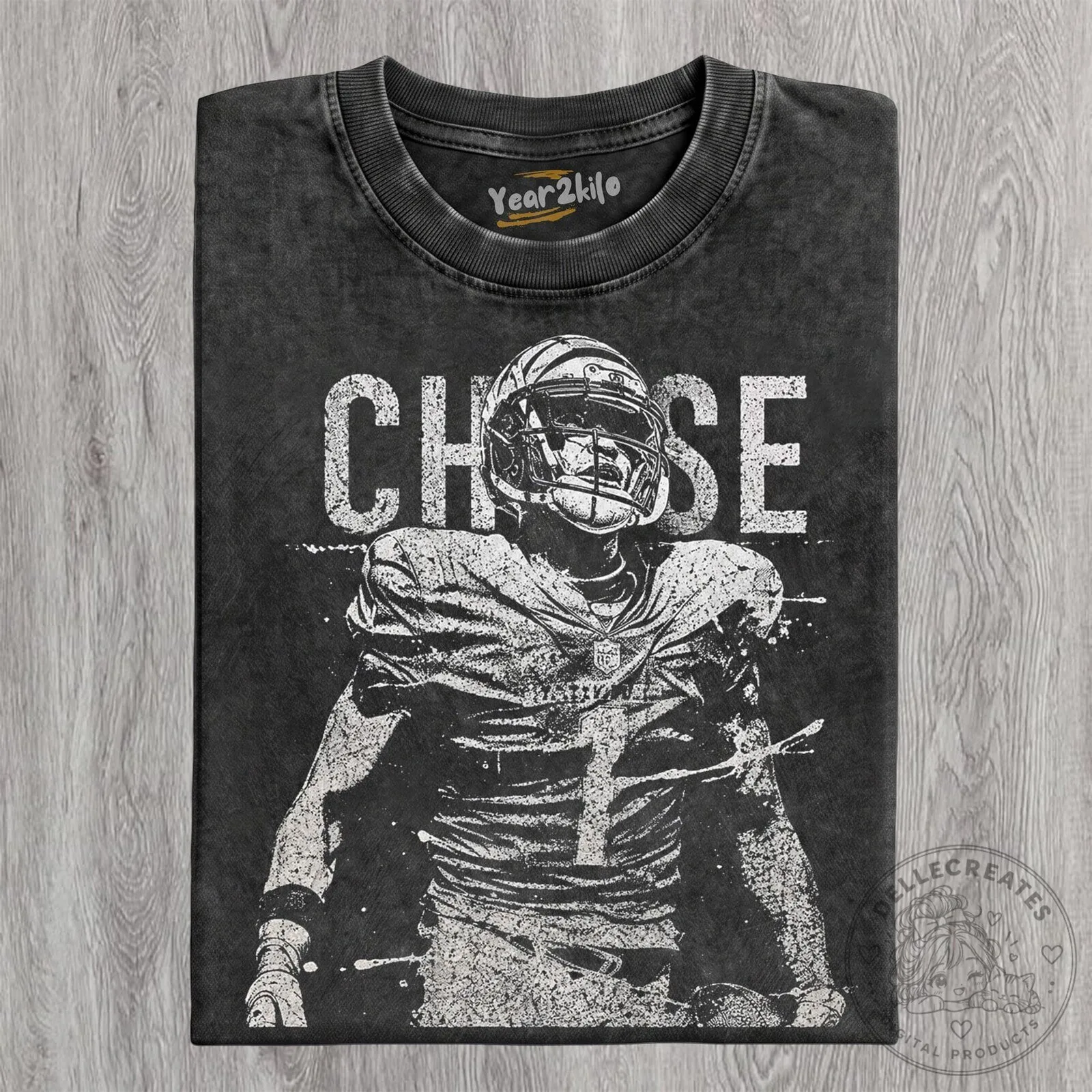Ja'Marr Chase Football Player Graphic T-Shirt