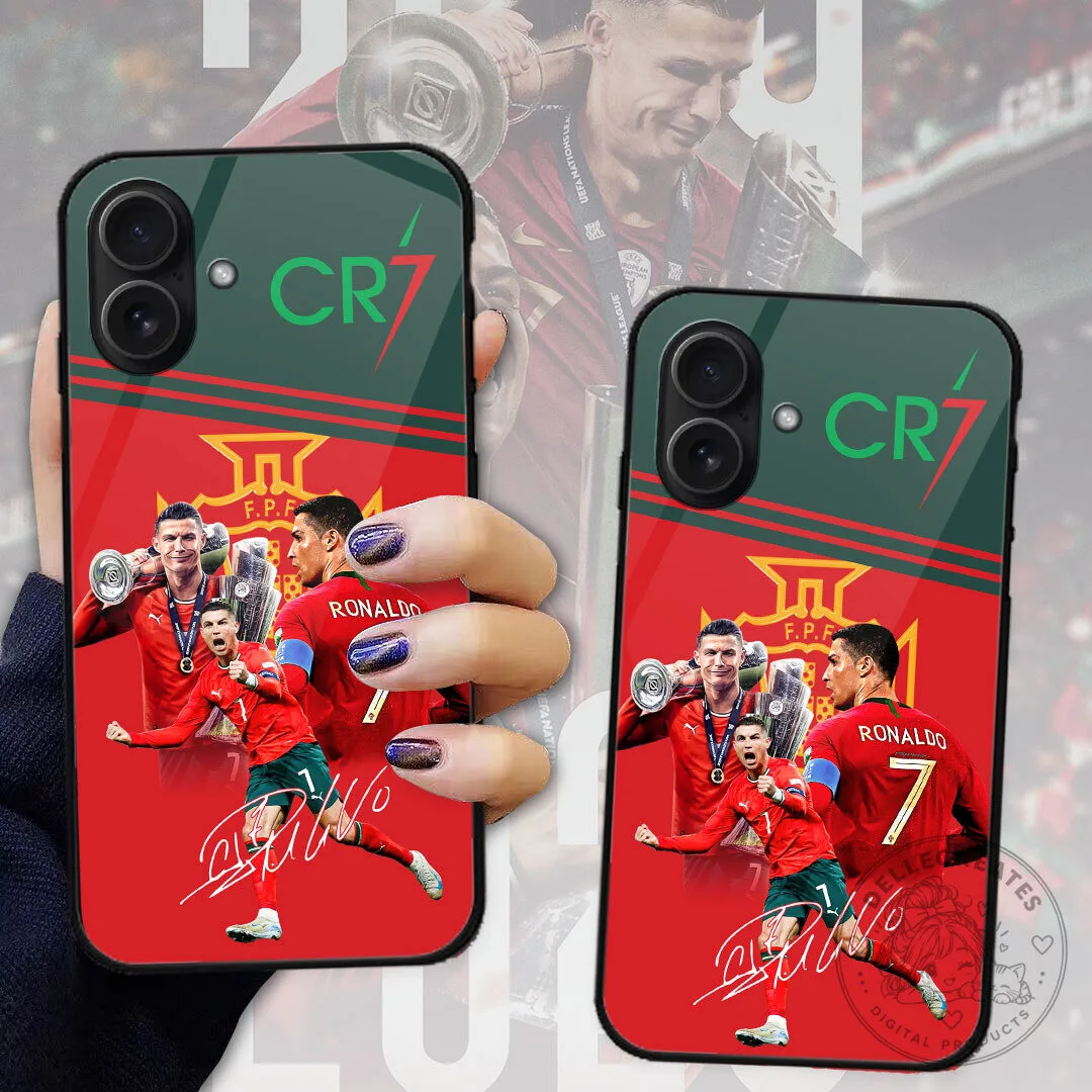 Phone Case featuring Cristiano Ronaldo and the Portugal National Football Team