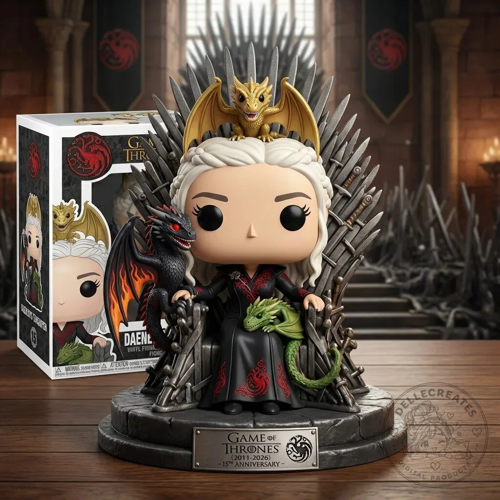 Game of Thrones Daenerys Targaryen Mother of Dragons Vinyl Figurine 10 Game of Thrones Daenerys Targaryen Mother of Dragons Vinyl Figurine