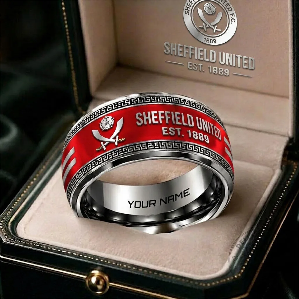 Sheffield United Football Club Personalized Ring