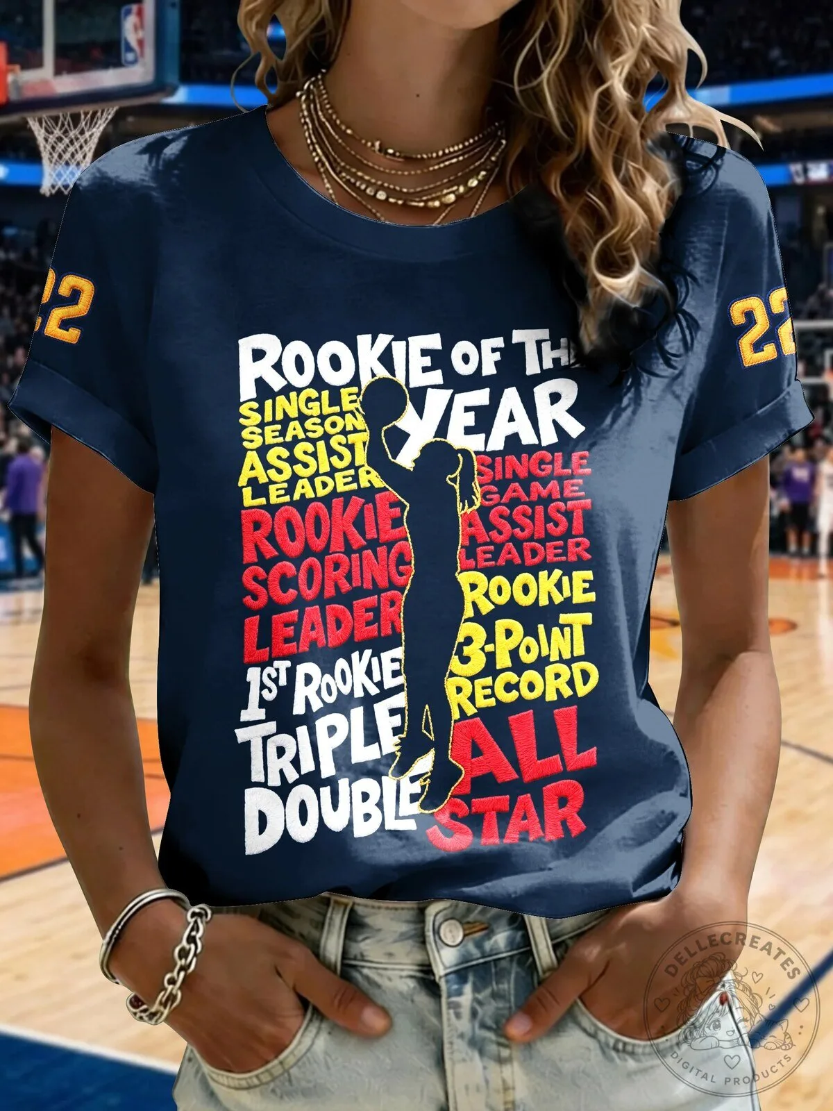 Basketball Fan Shirt Rookie of the Year All Star Triple Double T-Shirt
