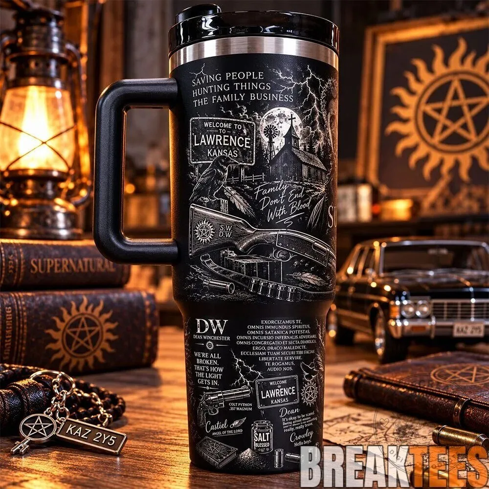 Supernatural Dean and Sam Winchester Insulated Tumbler 8 Supernatural Dean and Sam Winchester Insulated Tumbler