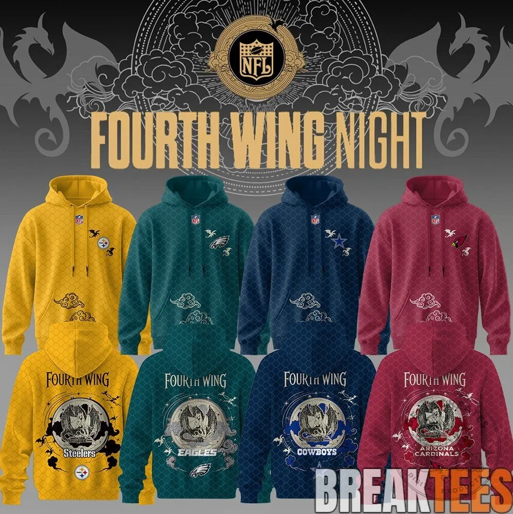Fourth Wing Night NFL Football Teams Special Edition Hoodie 25 Fourth Wing Night NFL Football Teams Special Edition Hoodie