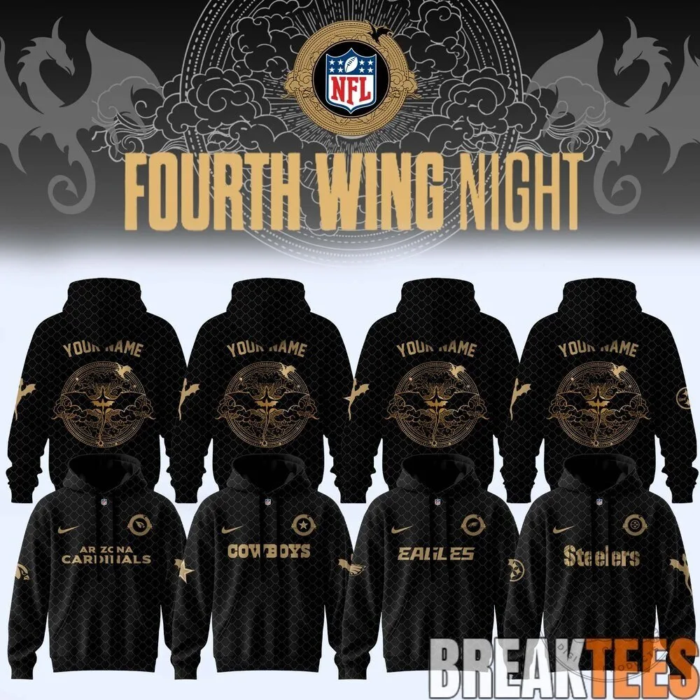Fourth Wing Night NFL Football Teams Special Edition Hoodie 39 Fourth Wing Night NFL Football Teams Special Edition Hoodie