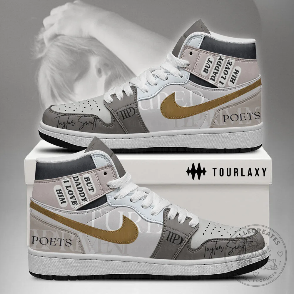 Taylor Swift The Tortured Poets Department High Top Sneakers