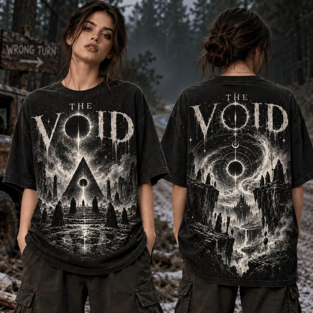 The Void Occult Portal Horror Graphic T-Shirt The Void Occult Portal Horror Graphic T-Shirt