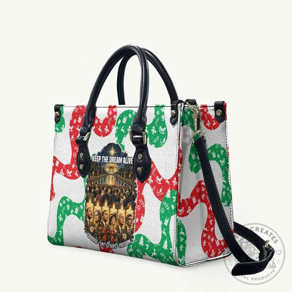 Civil Rights Leaders Christmas Holiday Hope Freedom Handbag