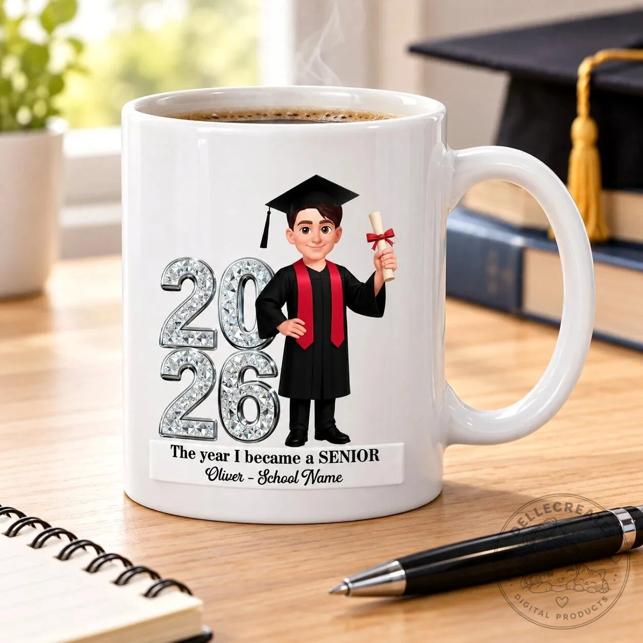 Personalized Senior 2026 Graduation Mug - Custom Name High School College Graduate Gift 21 Personalized Senior 2026 Graduation Mug - Custom Name High School College Graduate Gift