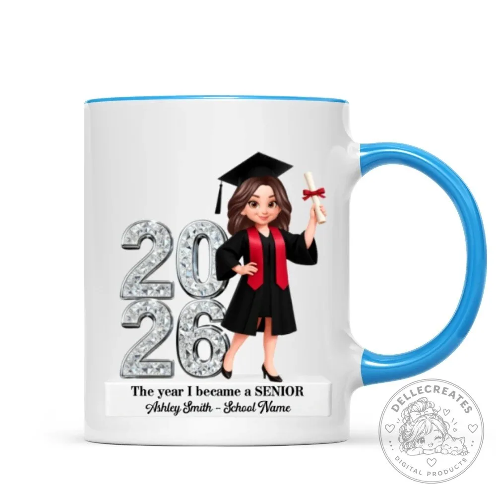 Personalized Senior 2026 Graduation Mug - Custom Name High School College Graduate Gift 28 Personalized Senior 2026 Graduation Mug - Custom Name High School College Graduate Gift