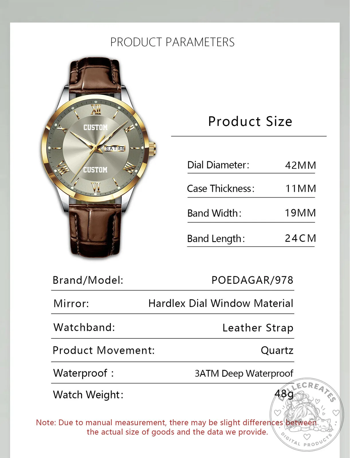 Jeep Custom Name Elegant Fashion Design Leather Strap Men's Watch 25 Jeep Custom Name Elegant Fashion Design Leather Strap Men