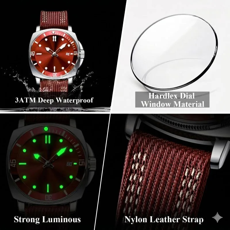 Subaru Custom Name Blue Dial Sport Watch for Men 23 Subaru Custom Name Blue Dial Sport Watch for Men