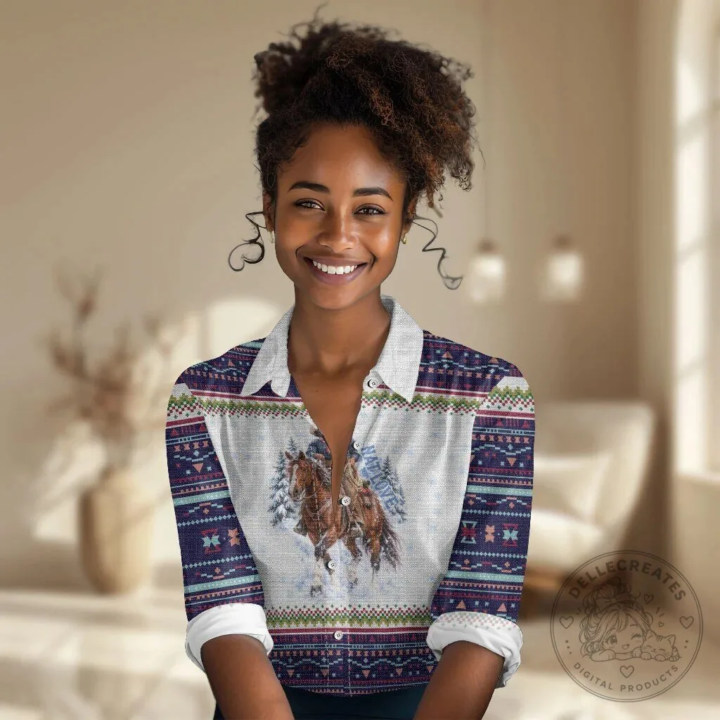 Nat Love African American Cowboy Ugly Christmas Sweater Long-Sleeve Shirt
