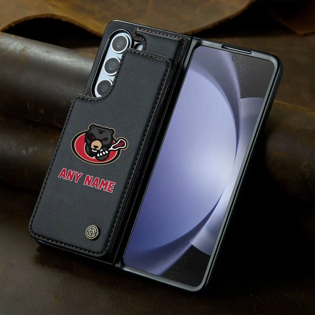 Ottawa Black Bears National Lacrosse League Personalized Leather Phone Case 19 Ottawa Black Bears National Lacrosse League Personalized Leather Phone Case