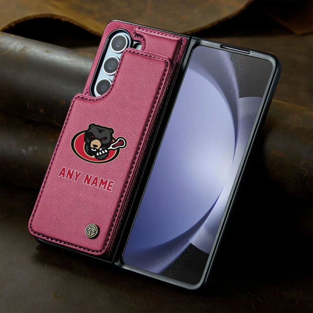 Ottawa Black Bears National Lacrosse League Personalized Leather Phone Case 21 Ottawa Black Bears National Lacrosse League Personalized Leather Phone Case