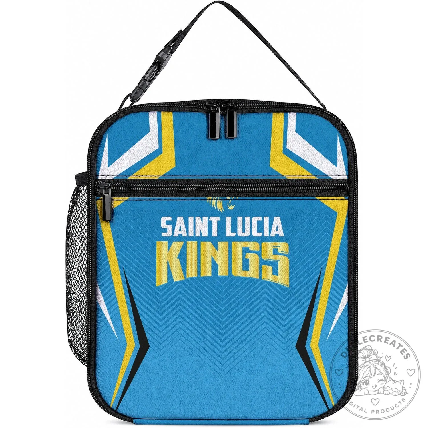 Saint Lucia Kings Cricket Team Insulated Lunch Bag
