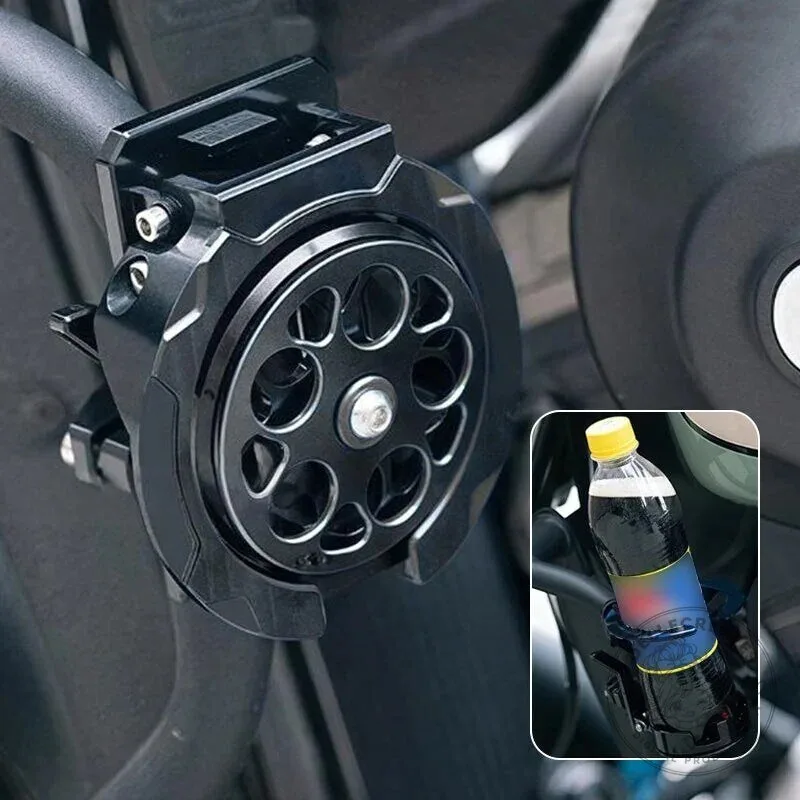 Foldable Motorcycle Handlebar Drink Holder for Water Bottles and Cups 27 Foldable Motorcycle Handlebar Drink Holder for Water Bottles and Cups