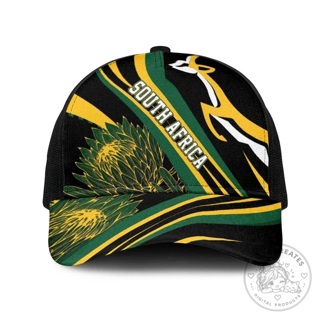 South Africa Springboks Rugby Team Modern Motifs Mesh Trucker Cap Hat 11 South Africa Springboks Rugby Team Modern Motifs Mesh Trucker Cap Hat
