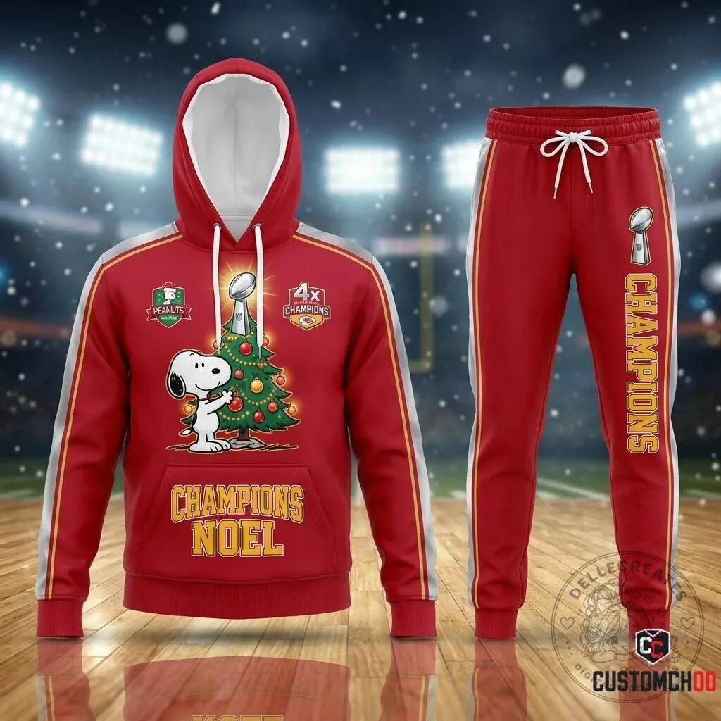 Kansas City Chiefs Snoopy Christmas Football Fan Adult Hoodie Sweatshirt 18 Kansas City Chiefs Snoopy Christmas Football Fan Adult Hoodie Sweatshirt