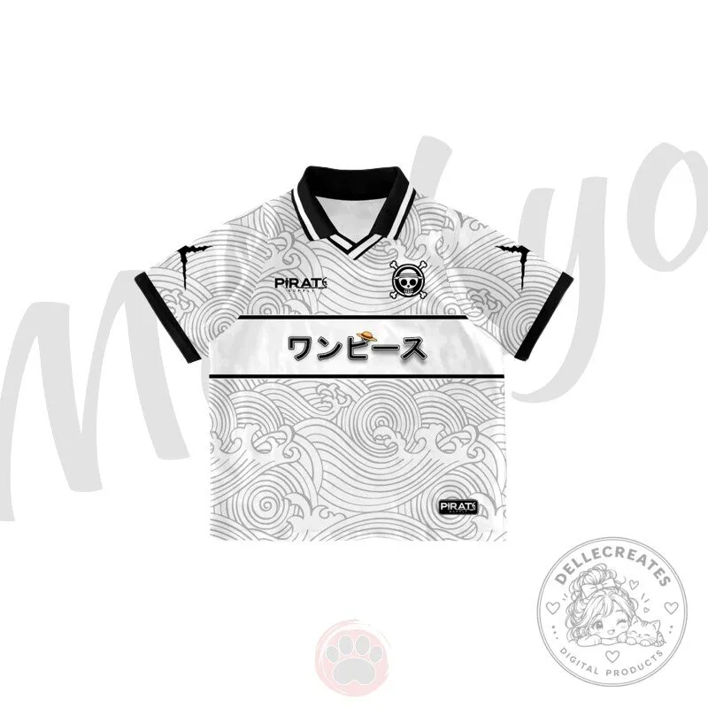 One Piece Monkey D Luffy Gear 5 Anime Soccer Jersey