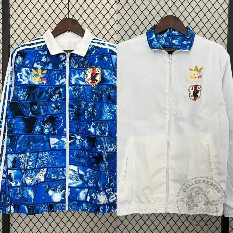 Japan Football Association Dragon Ball Z Reversible Track Jacket