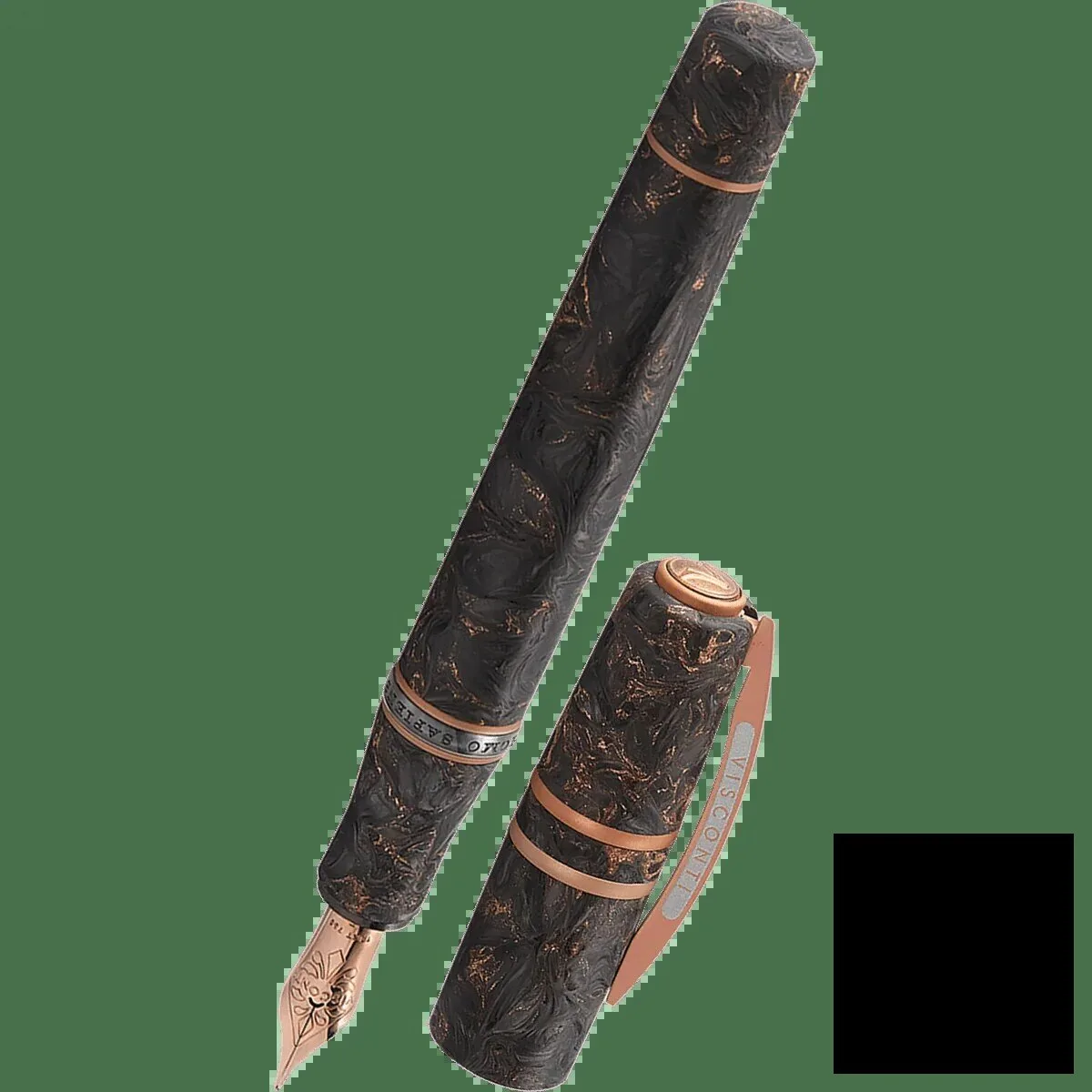 Visconti Homo Sapiens Carbon Rose 18k Nib Limited Edition Fountain Pen 11 Visconti Homo Sapiens Carbon Rose 18k Nib Limited Edition Fountain Pen
