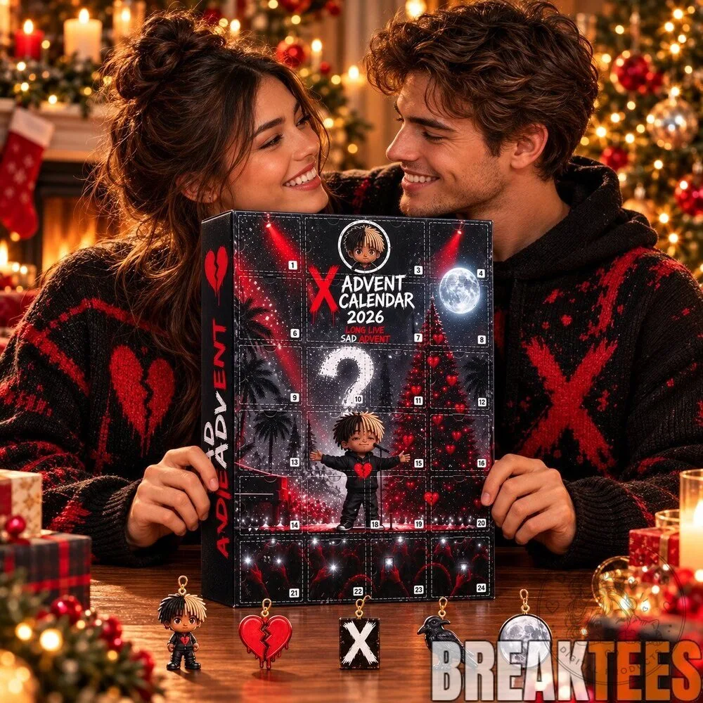 XXXTentacion 2026 Advent Calendar with Christmas Tree Ornaments Hip Hop Countdown 2D 8 XXXTentacion 2026 Advent Calendar with Christmas Tree Ornaments Hip Hop Countdown 2D